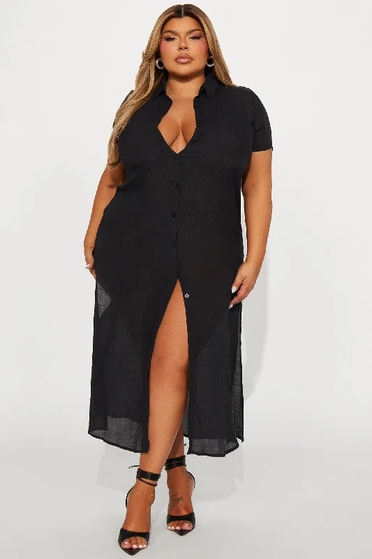 Alia Maxi Dress - Black