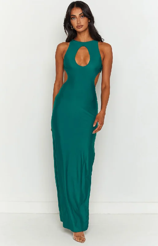 Blaire Green Maxi Dress