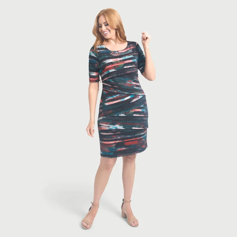 Brandy Mallard Asymmetrical Layer Dress