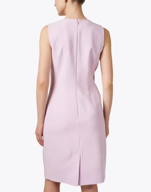 Harpson Lilac Crepe Dress