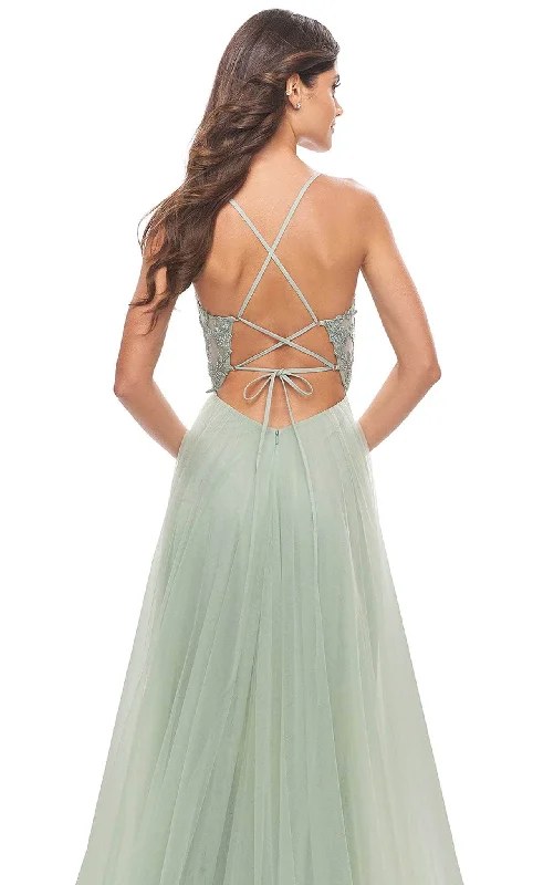 La Femme 31542 - Sleeveless Embellished Prom Dress