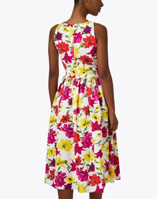 Lastemylar Multi Floral Print Dress