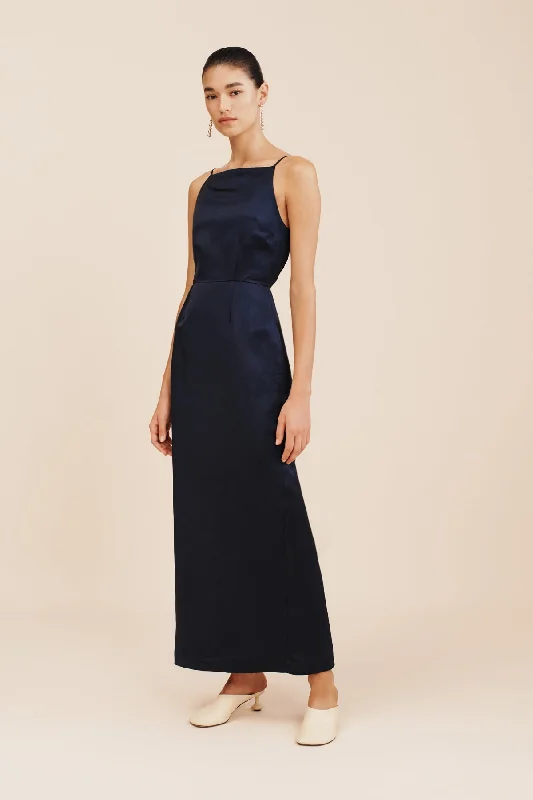 LEILA DRESS - MIDNIGHT