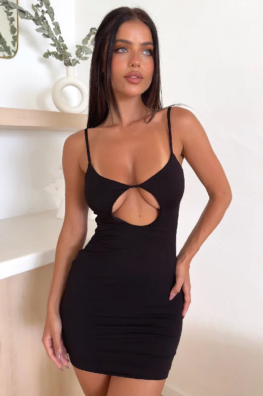 Maya Mini Dress - Black