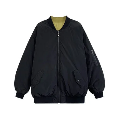 Flytonn-Korean style, Casual fashion, INS dressing, Lazy style, Graduation gift 
NO. 1115 BOMBER JACKET