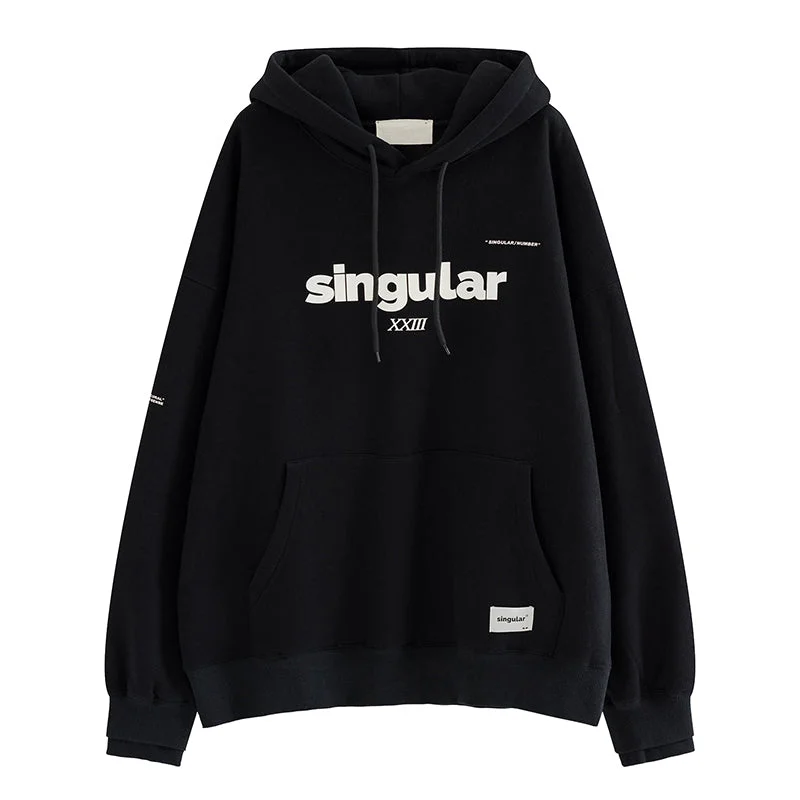 Flytonn-Korean style, Casual fashion, INS dressing, Lazy style, Graduation gift 
NO. 1132 SINGULAR HOODIE