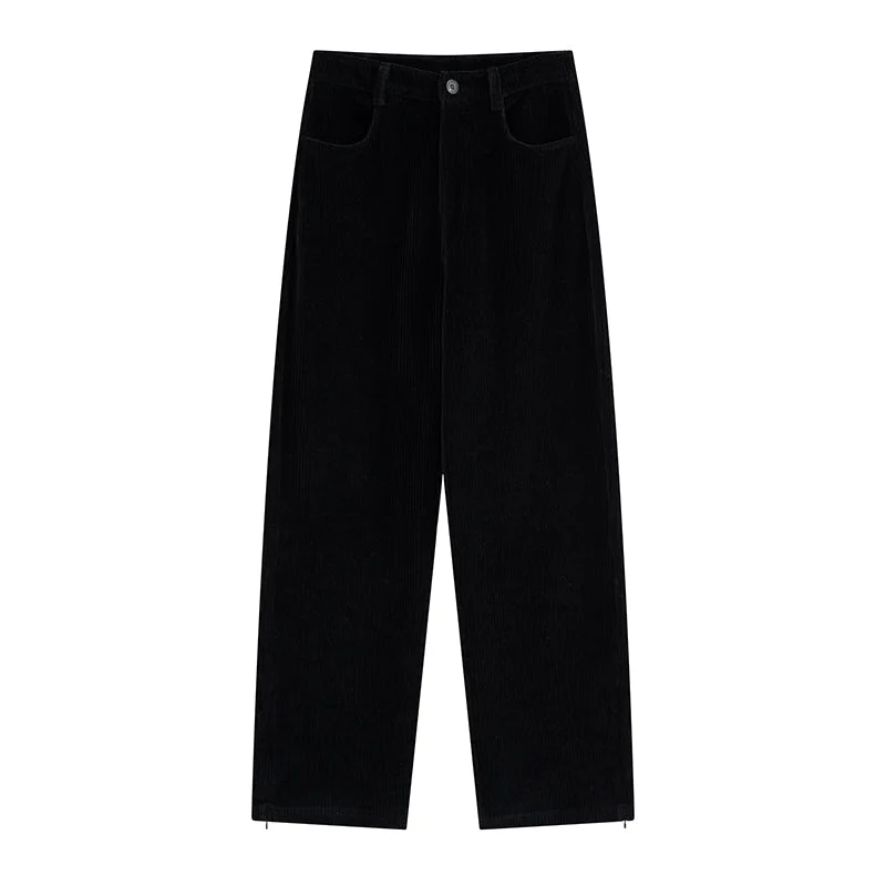 Flytonn-Korean style, Casual fashion, INS dressing, Lazy style, Graduation gift 
NO. 1243 CORDUROY PANTS