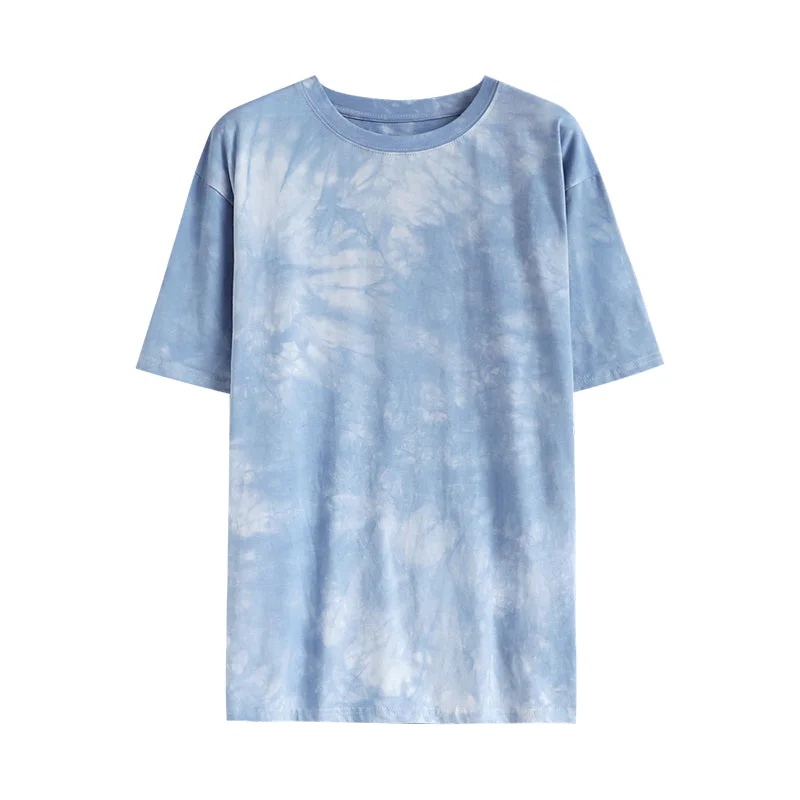 Flytonn-Korean style, Casual fashion, INS dressing, Lazy style, Graduation gift 
NO. 1395 TIE DYE SHIRT