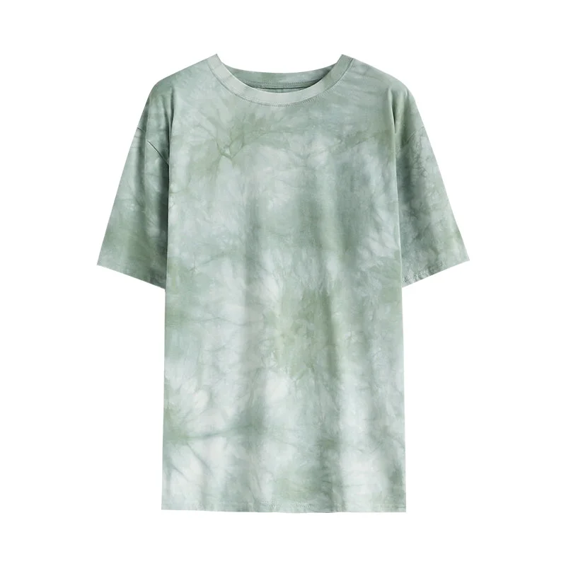 Flytonn-Korean style, Casual fashion, INS dressing, Lazy style, Graduation gift 
NO. 1395 TIE DYE SHIRT