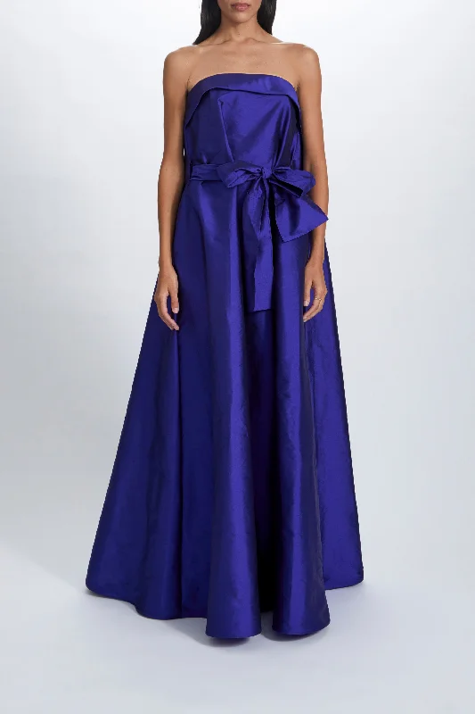 Taffeta Trapeze Gown