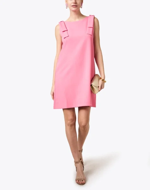 Pink Bow Shift Dress