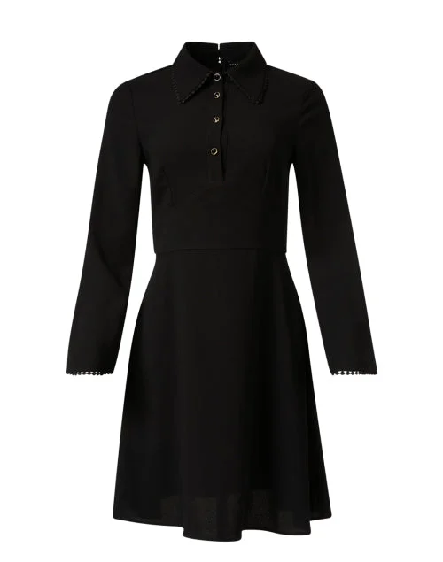 Rielle Black Polo Dress