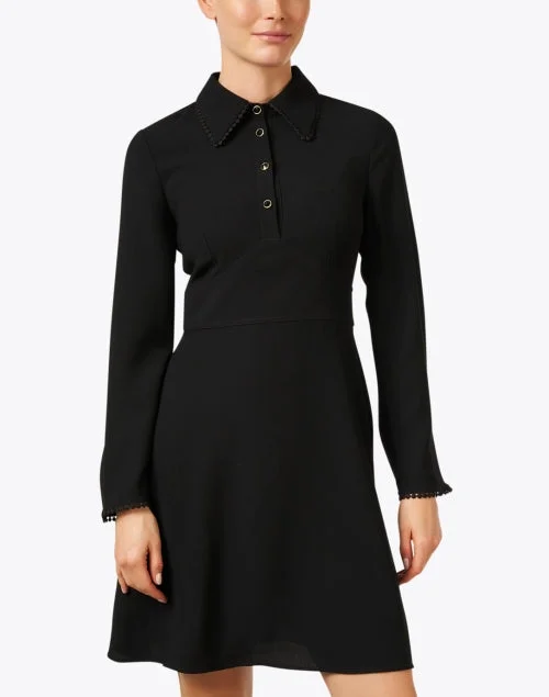 Rielle Black Polo Dress