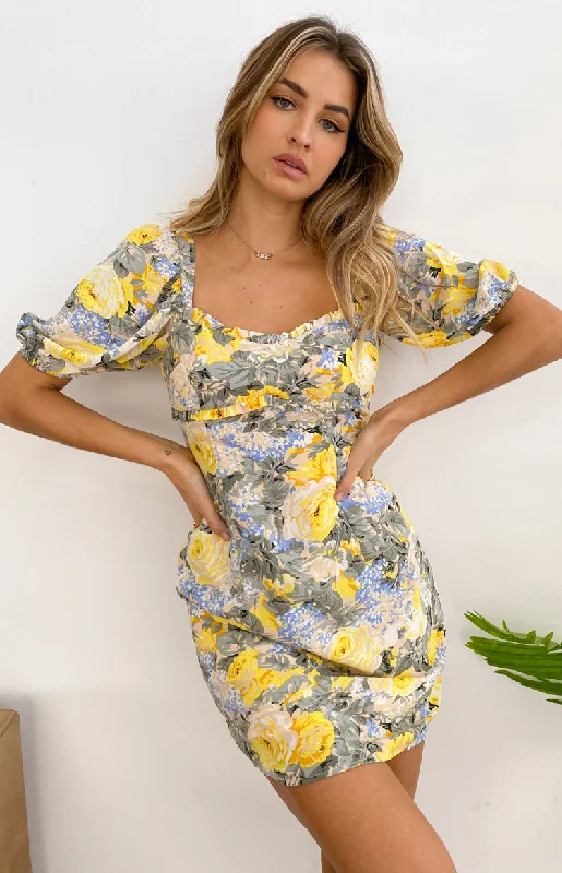 Tyra Mini Dress Floral