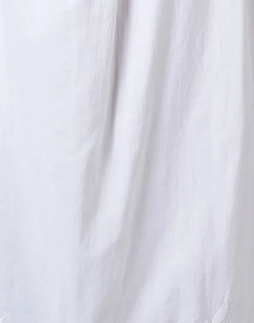 White Embroidered Cotton Dress