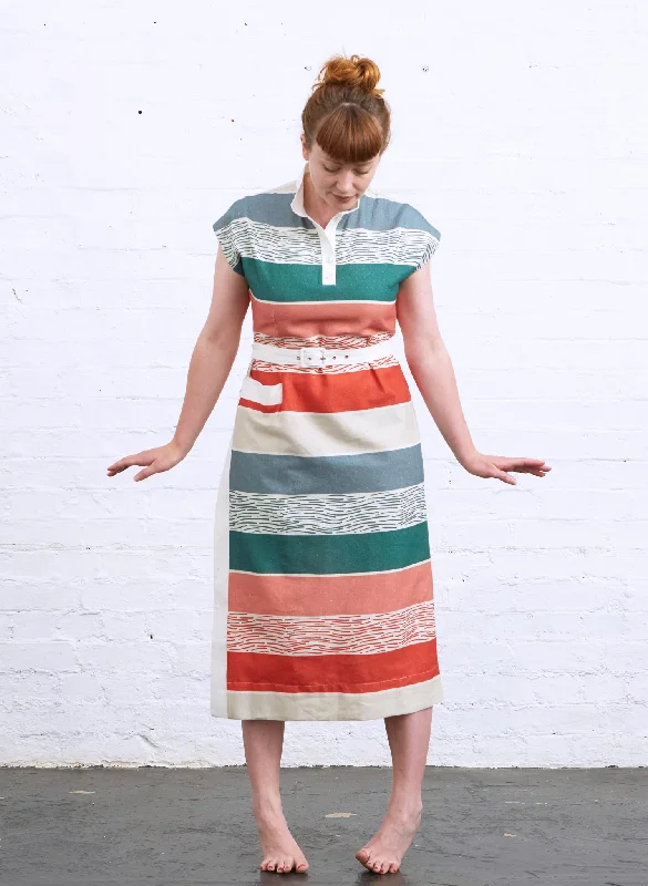 Cyd Dress - Beach Stripe