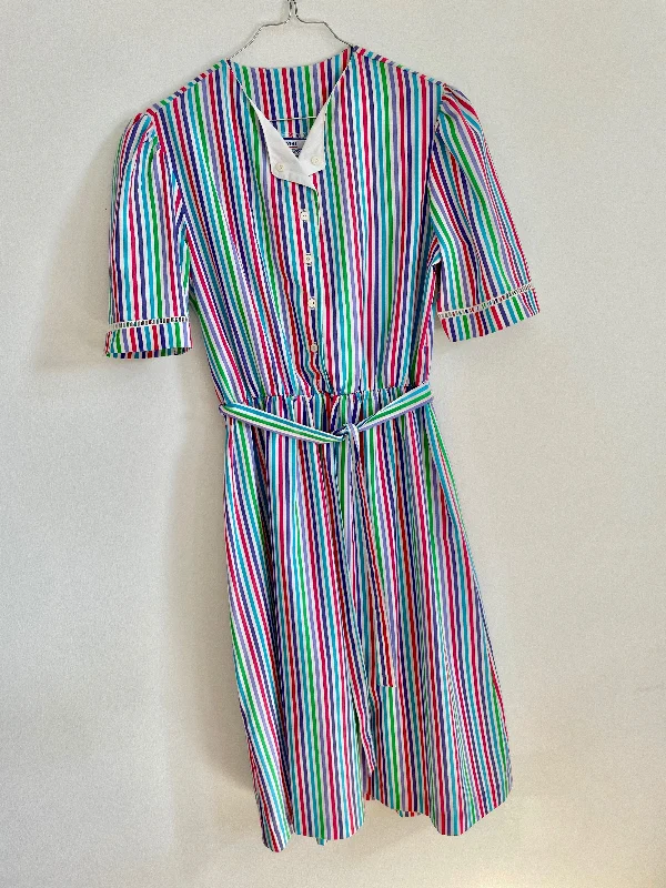 Rainbow Stripe Dress