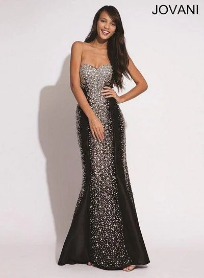 Last Chance SaleJovani 91151 Strapless Long Mermaid Gown