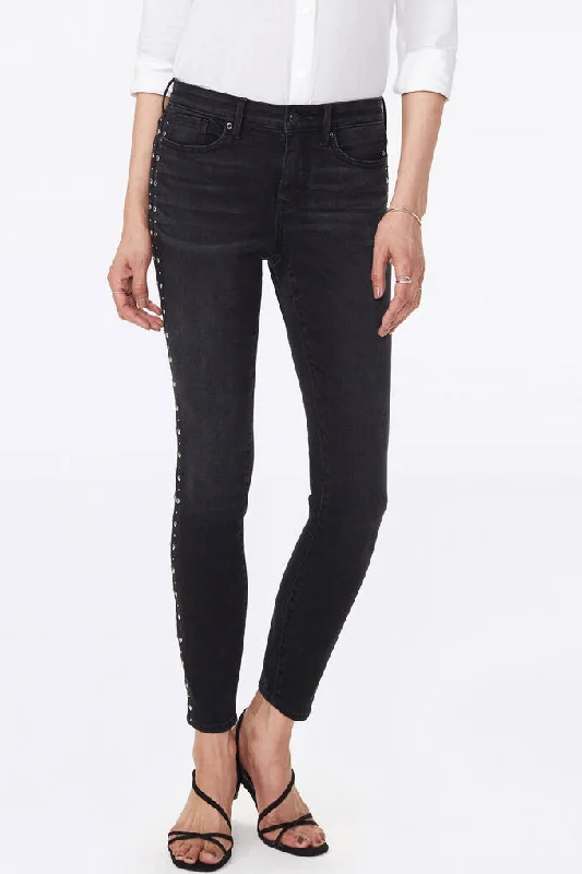 Promotion CodeAmi Skinny Jeans With Studded Side Seams