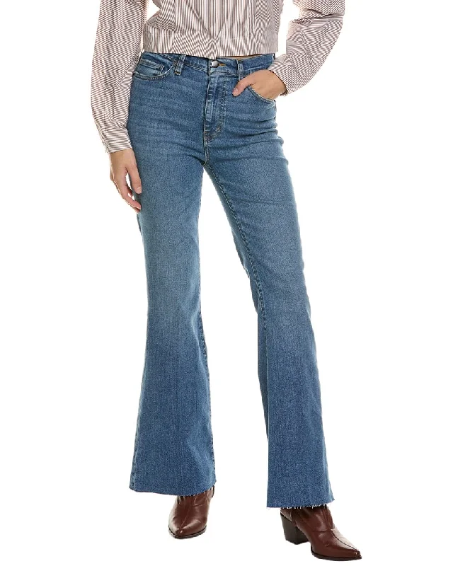 Back - to - School SaleFRAME Denim Le Easy Raw Fray Bixby Flare Jean