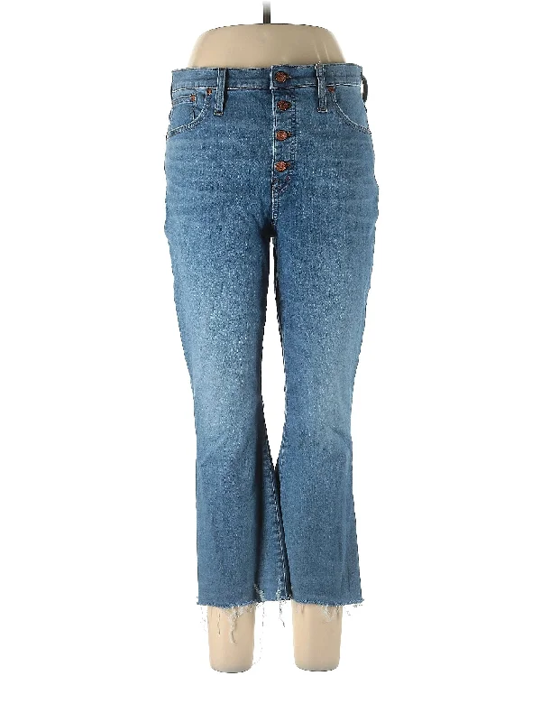 Final SaleHigh-Rise Bootleg Jeans in Medium Wash