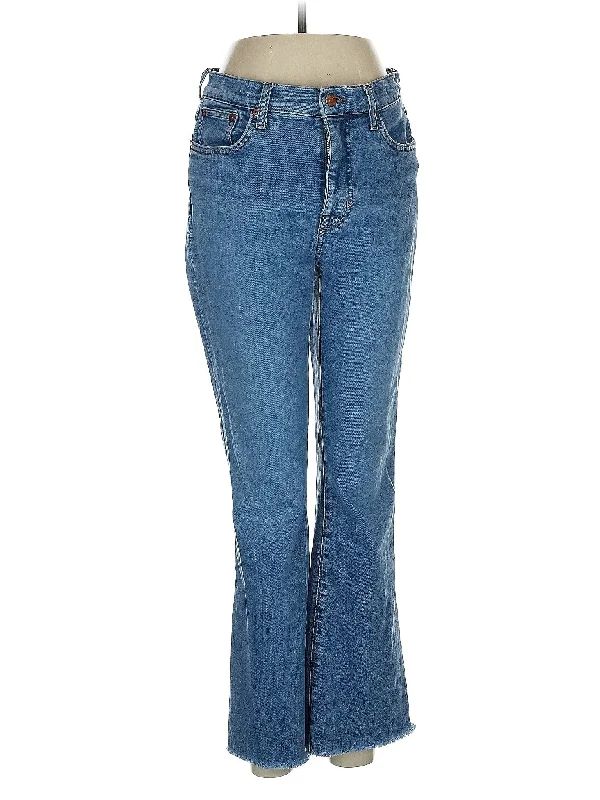 Hidden DiscountHigh-Rise Bootleg Jeans in Medium Wash