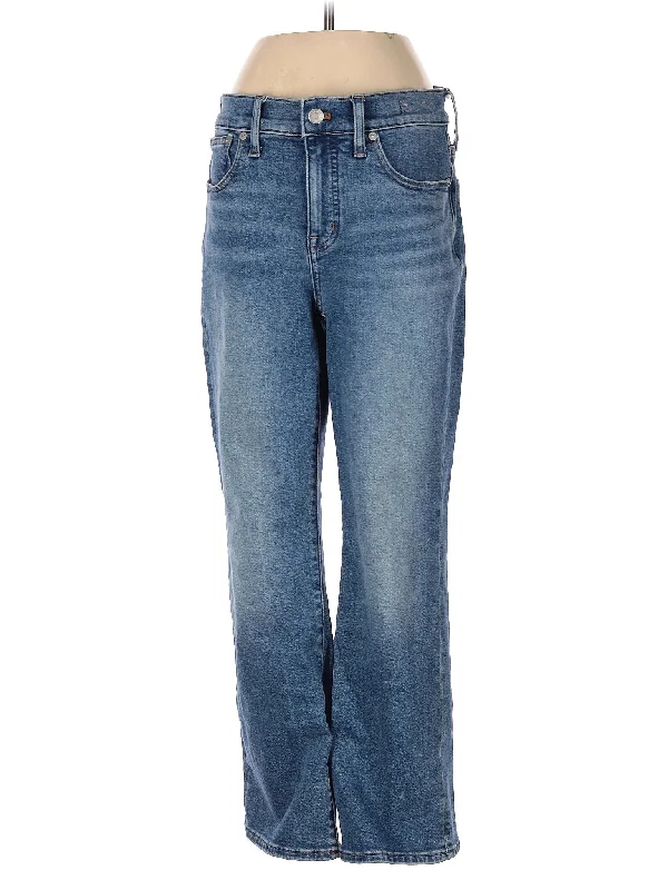 Volume DiscountHigh-Rise Bootleg Jeans in Medium Wash