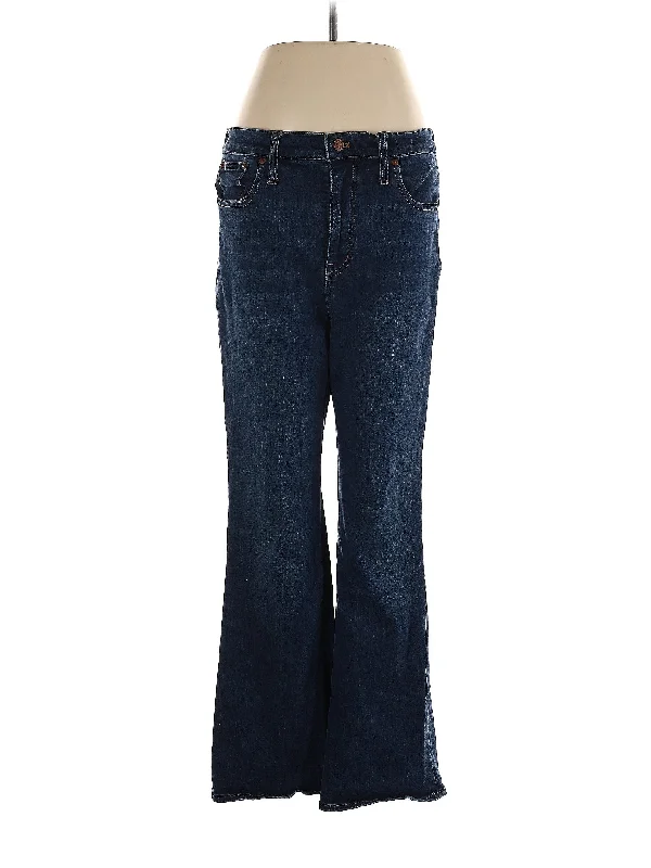 Money - Back GuaranteeHigh-Rise Flare Jeans in Dark Wash