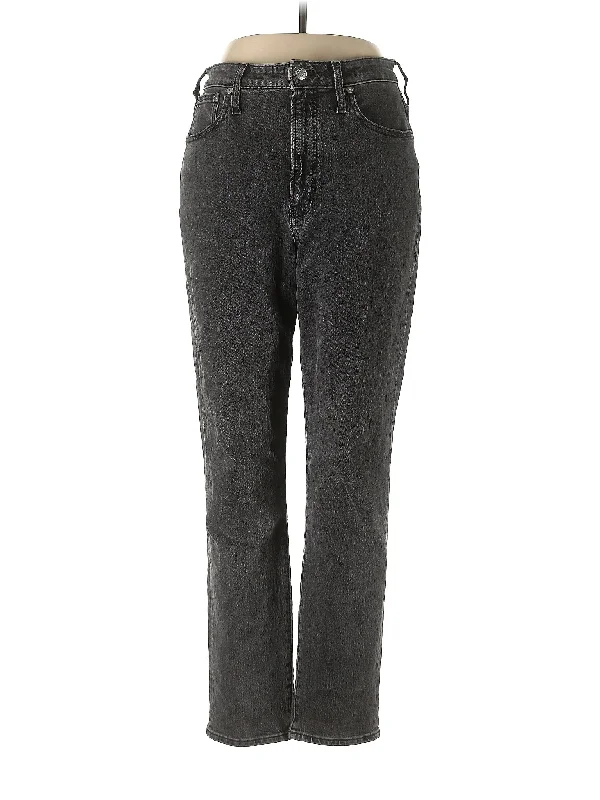 Mega SaleHigh-Rise Straight-leg Jeans in Dark Wash