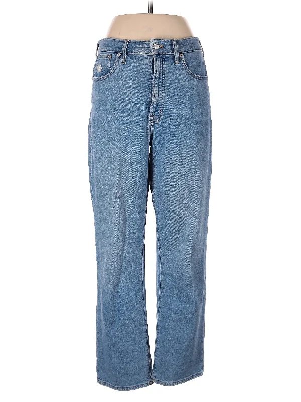 While Supplies LastHigh-Rise Straight-leg Jeans in Light Wash