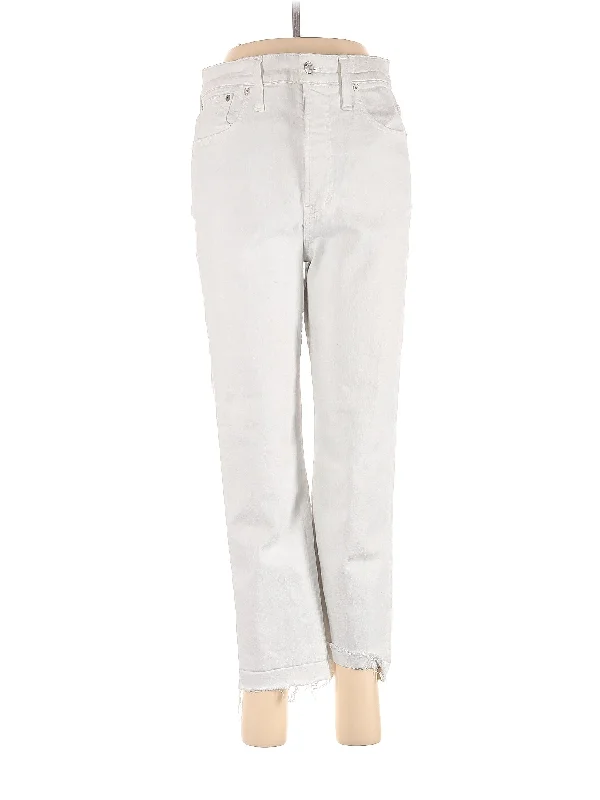 50% OffHigh-Rise Straight-leg Jeans in Light Wash