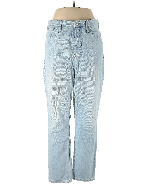 Daily DealsHigh-Rise Straight-leg Jeans in Light Wash