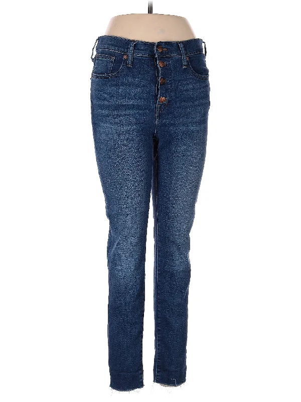 Collector's Item SaleHigh-Rise Straight-leg Jeans in Medium Wash