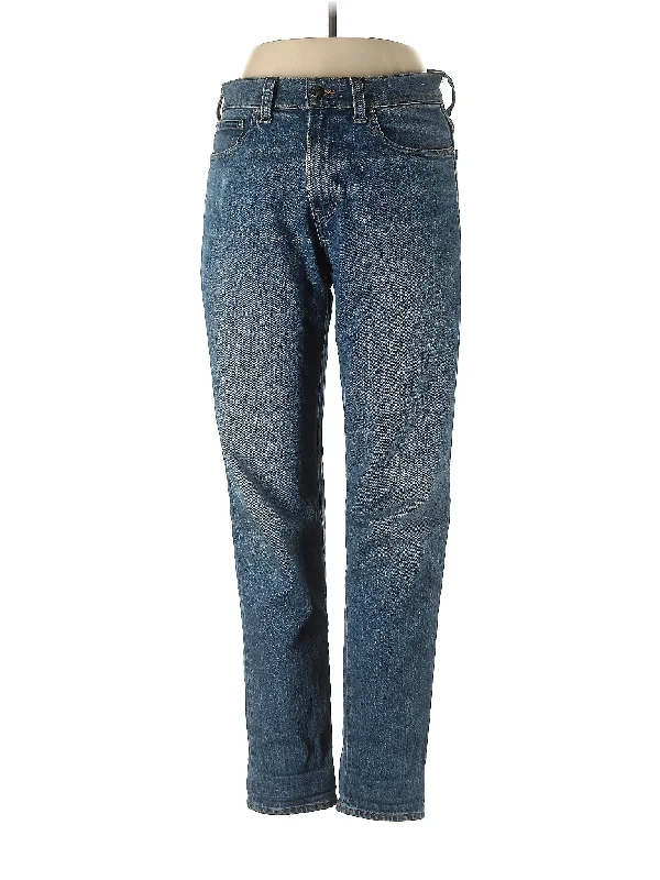 Outlet SaleHigh-Rise Straight-leg Jeans in Medium Wash