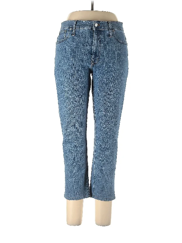 Christmas SaleHigh-Rise Straight-leg Jeans in Medium Wash