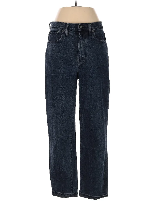 Liquidation SaleHigh-Rise Wide-leg Jeans in Dark Wash