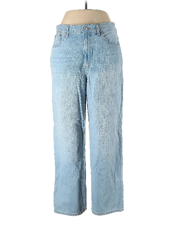 Spring SaleHigh-Rise Wide-leg Jeans in Light Wash