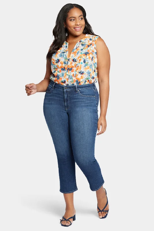 Mega SaleMarilyn Straight Ankle Jeans In Plus Size - Dimension