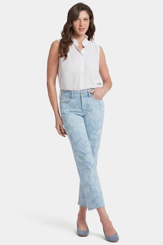 Cyber Monday SaleMarilyn Straight Ankle Jeans - Marian Annabella