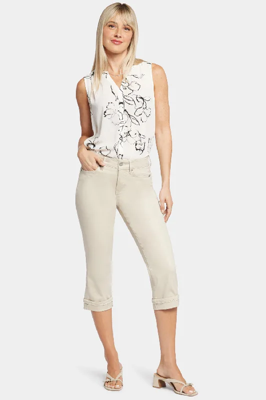 While Supplies LastMarilyn Straight Crop Jeans - Feather