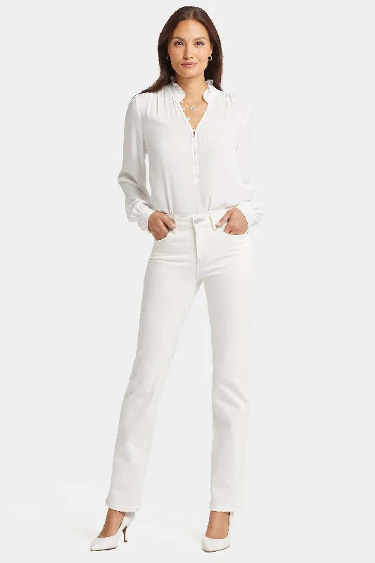 Limited Edition SaleMarilyn Straight Jeans - Winter White