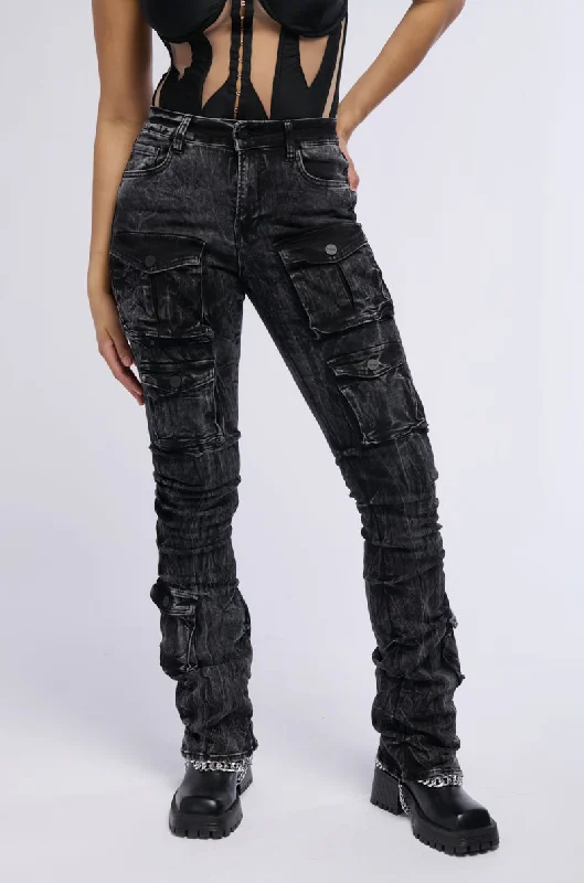 Secret SaleMATRIX HIGH RISE STACKED JEANS