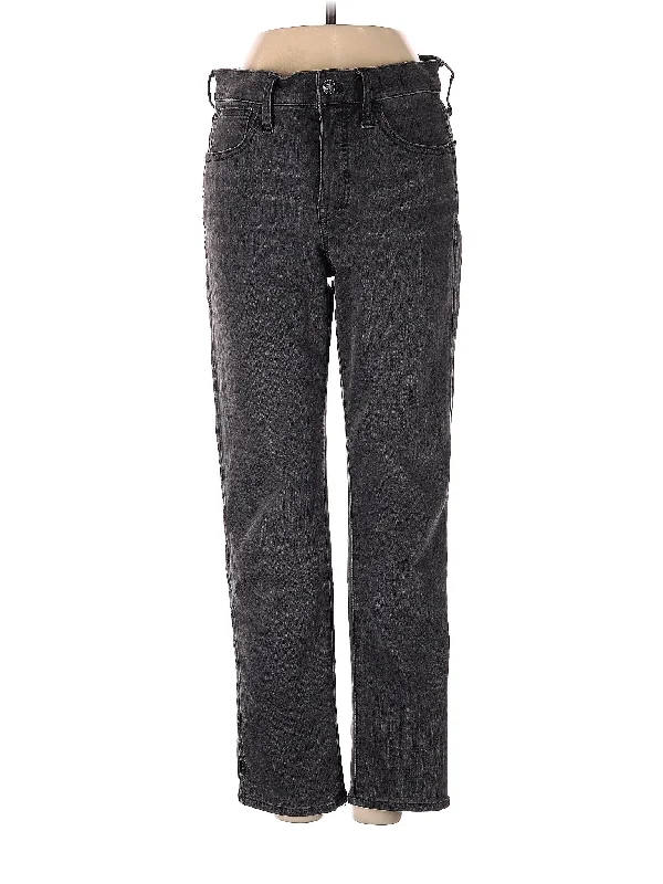 Spring SaleMid-Rise Straight-leg Jeans in Dark Wash