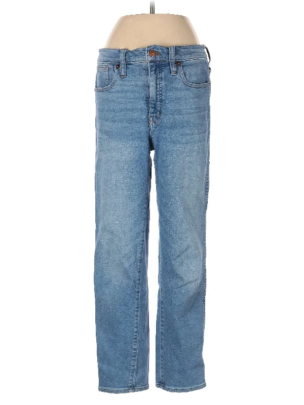 Markdown SaleMid-Rise Straight-leg Jeans in Light Wash