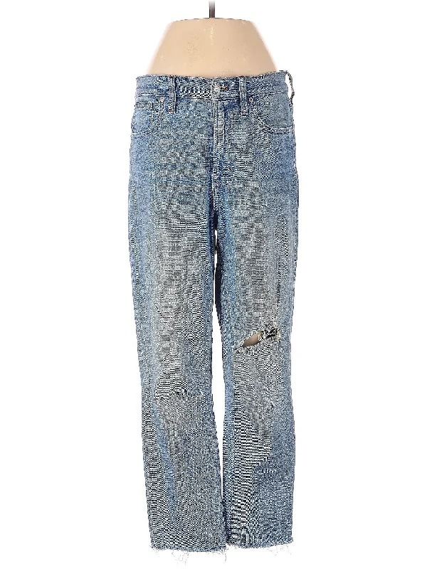 Limited StockMid-Rise Straight-leg Jeans in Light Wash