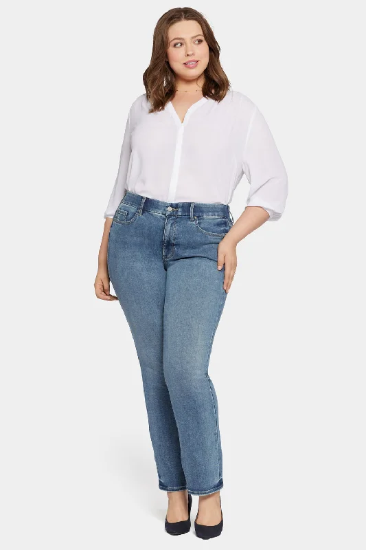 Fall SaleWaist-Match™ Marilyn Straight Jeans In Plus Size - Romance