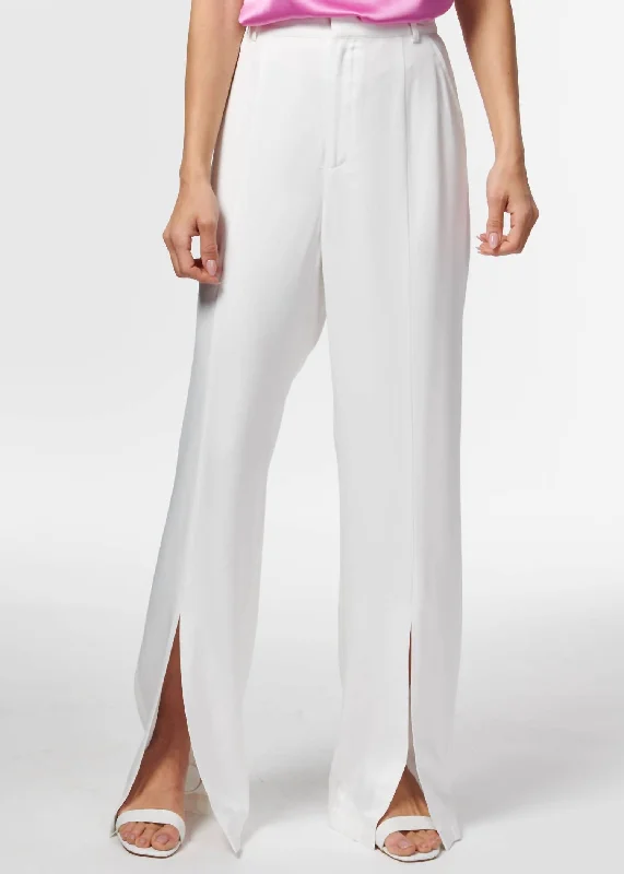 Limited Edition SaleAmelie Twill Pant In White