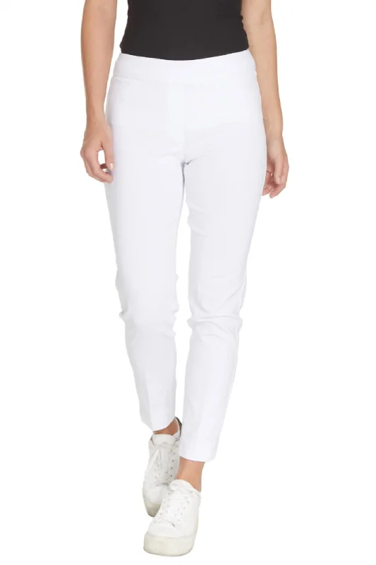 50% OffAnkle Pants In White