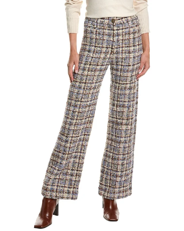 Final Saleba&sh Wool-Blend Tweed Pant