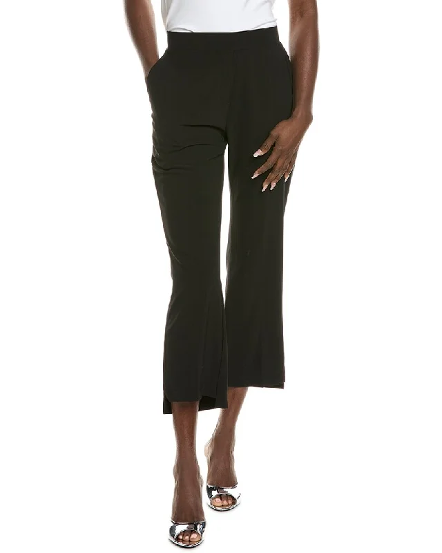 Stock - Up SaleGracia Solid Flare Leg Elastic Waist Pant